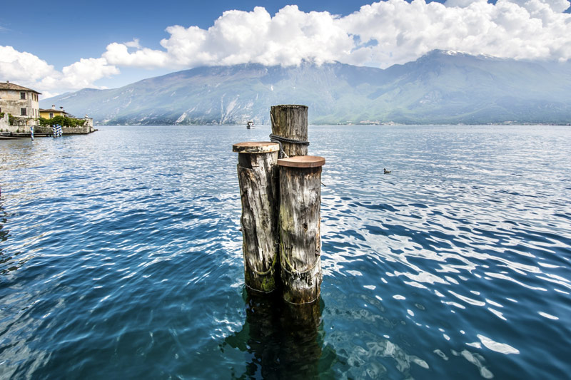 Das Wasser des Lago di Garda