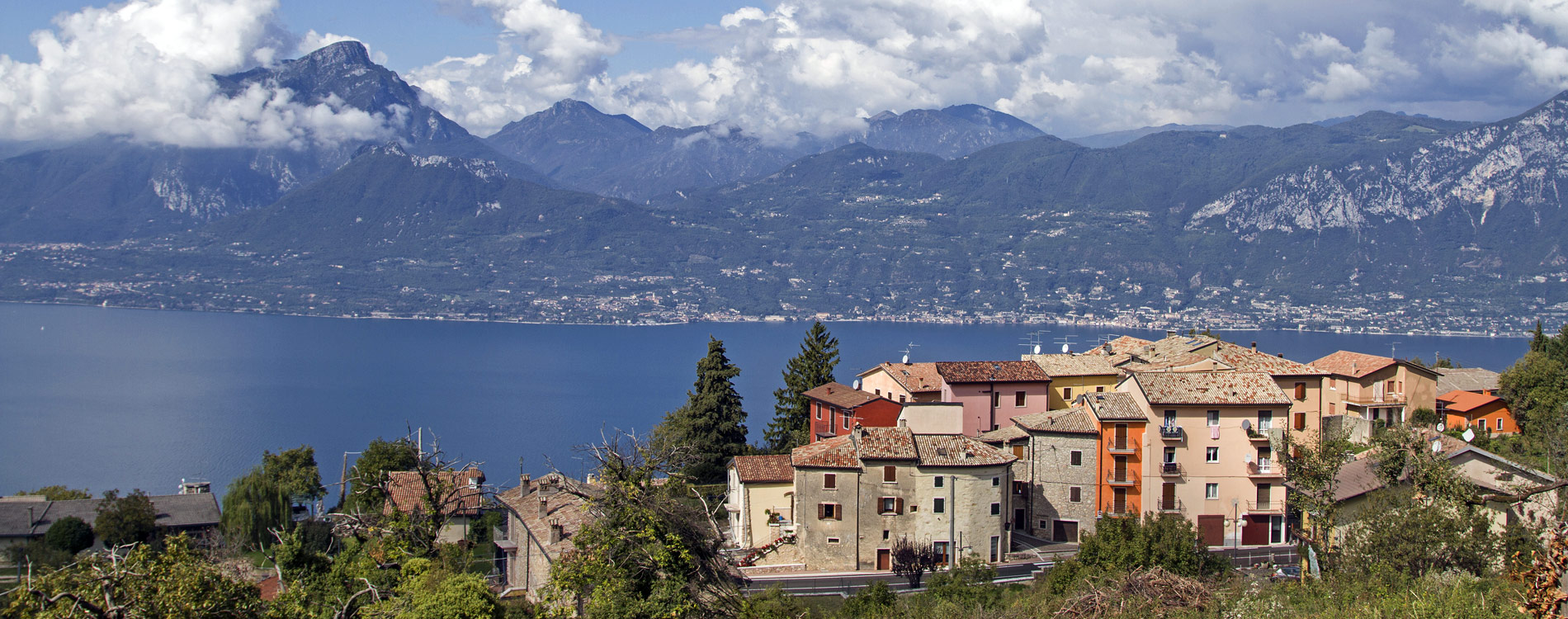 San Zeno Di Montagna At Lake Garda